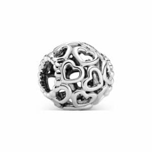 Pandora Charm Moments All Over-Herzen 790964