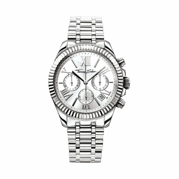 Thomas Sabo Chronograph Sterling Silver WA0253-201-201-38 mm