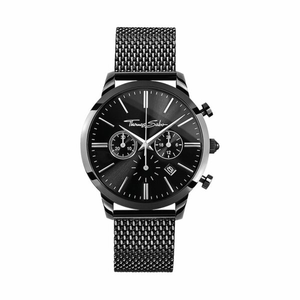 Thomas Sabo Herrenuhr Rebel at heart WA0291-287-203-42 mm