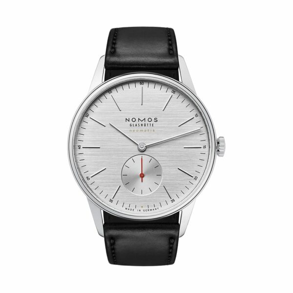 Nomos Glashütte Unisexuhr Orion neomatik 39 silvercut 342