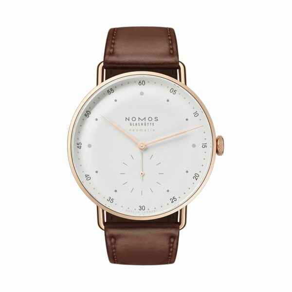 Nomos Glashütte Unisexuhr Metro Roségold neomatik 39 1180