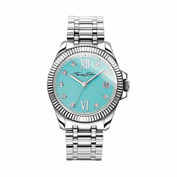 Thomas Sabo Damenuhr Sterling Silver WA0317-201-215-33 mm