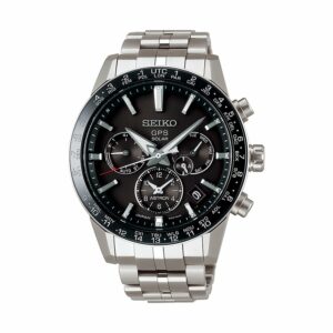 Seiko Herrenuhr GPS-Solar Dual Time SSH003J1