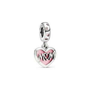 Pandora Charm Moments Mum Inschrift Herz 798887C01