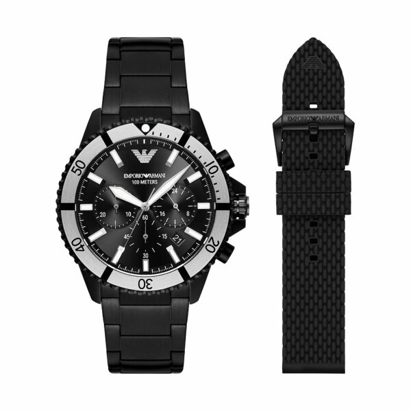 Emporio Armani Uhren-Set inkl. Wechselarmband AR80050