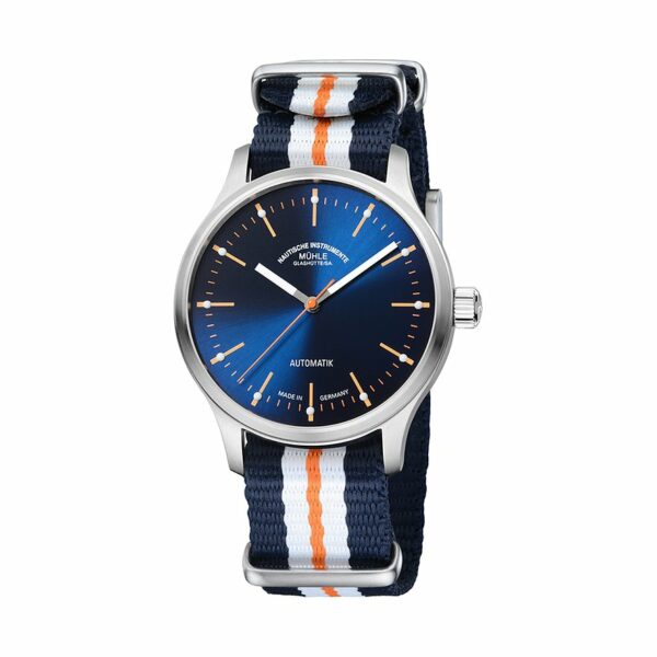 Mühle-Glashütte Unisexuhr Panova Blau M1-40-72 NB