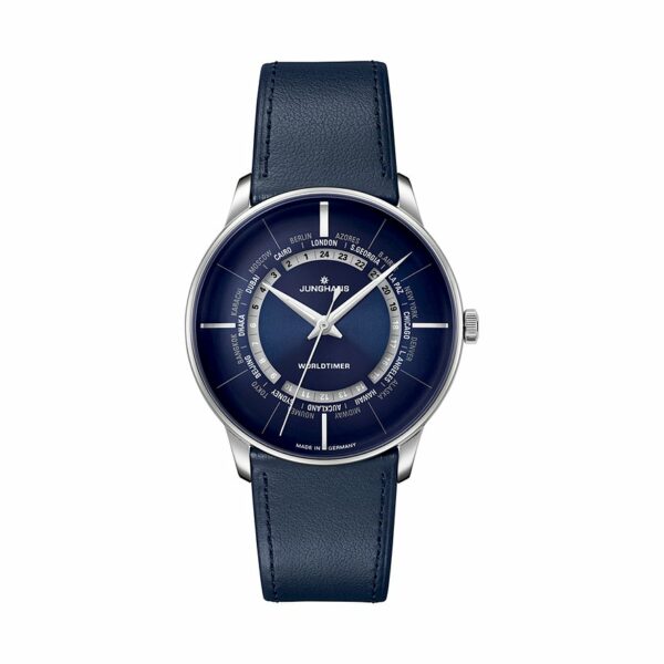 Junghans Herrenuhr Meister Worldtimer 027/3010.01